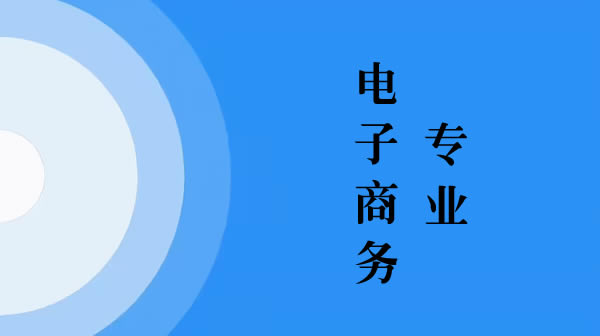 電子商務(wù)專業(yè)